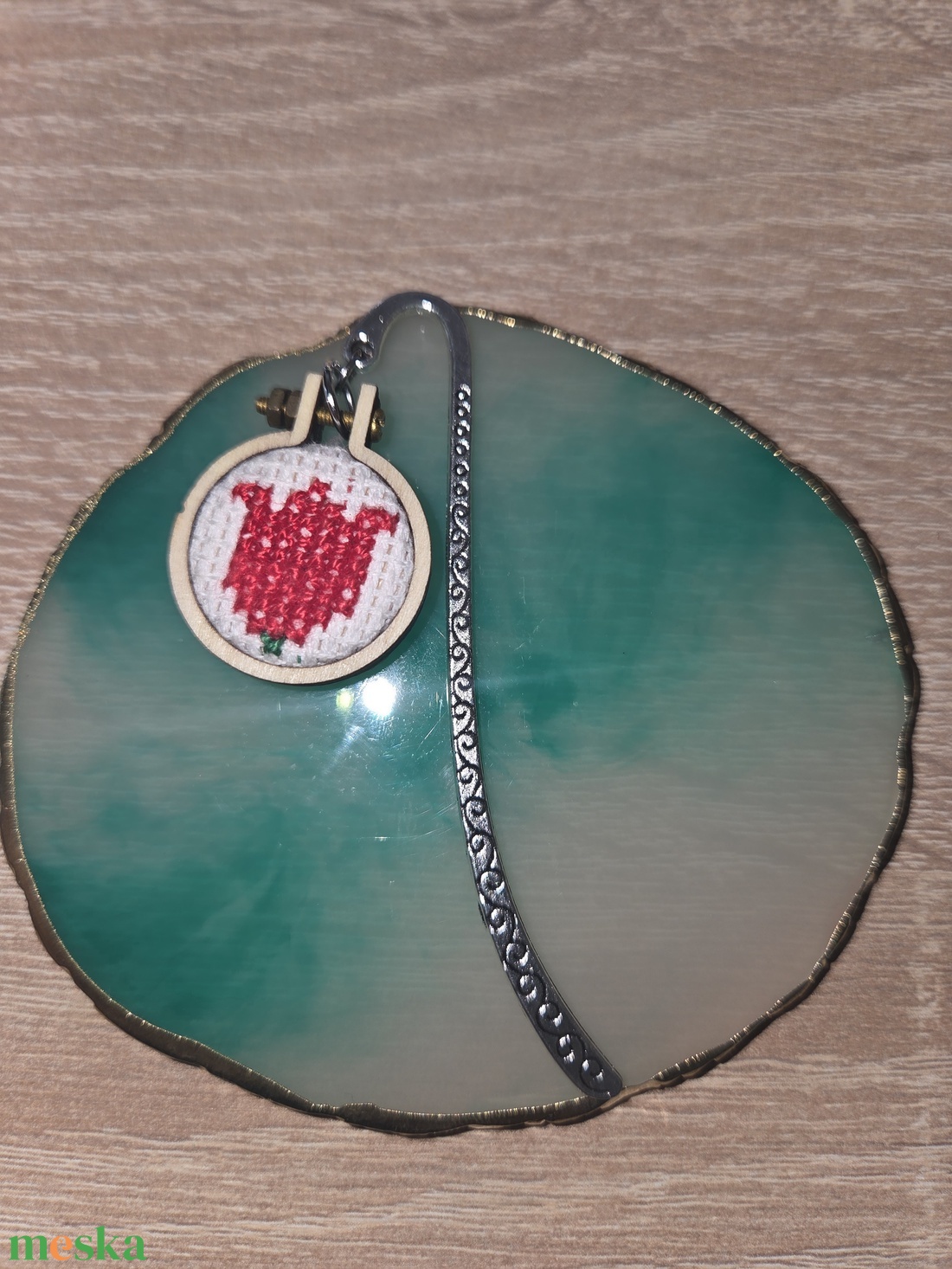 Tulipános könyvjelző - könyv & zene - könyvjelző - Meska.hu