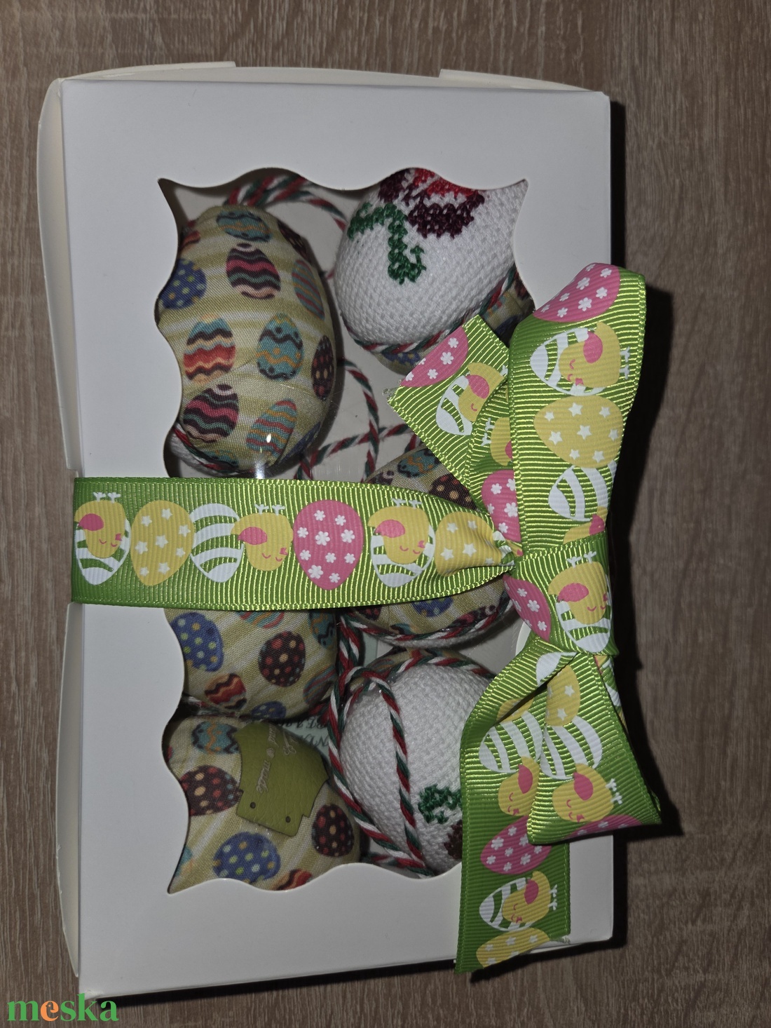 Húsvéti tojás szett - ünnepi díszek, dekorációk - húsvéti díszek és dekorációk - húsvéti tojás, hímestojás - Meska.hu