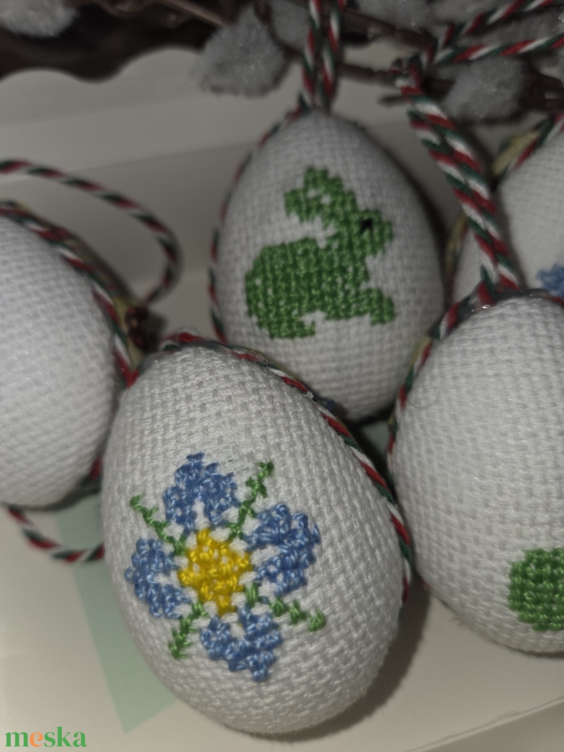 Húsvéti tojás szett - ünnepi díszek, dekorációk - húsvéti díszek és dekorációk - húsvéti tojás, hímestojás - Meska.hu