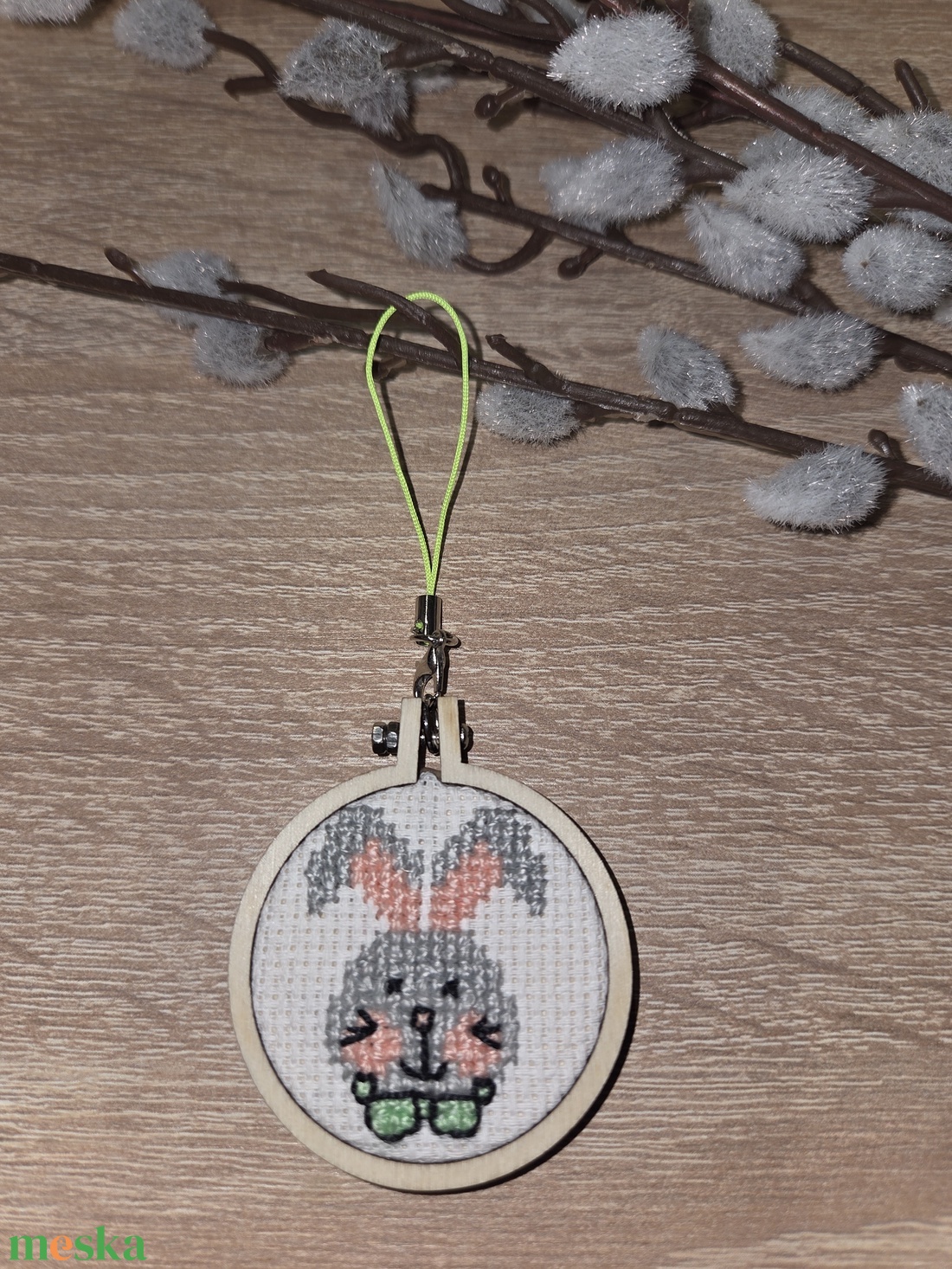 Húsvéti kulcstartó - ünnepi díszek, dekorációk - húsvéti díszek és dekorációk - húsvéti pénzátadó - Meska.hu