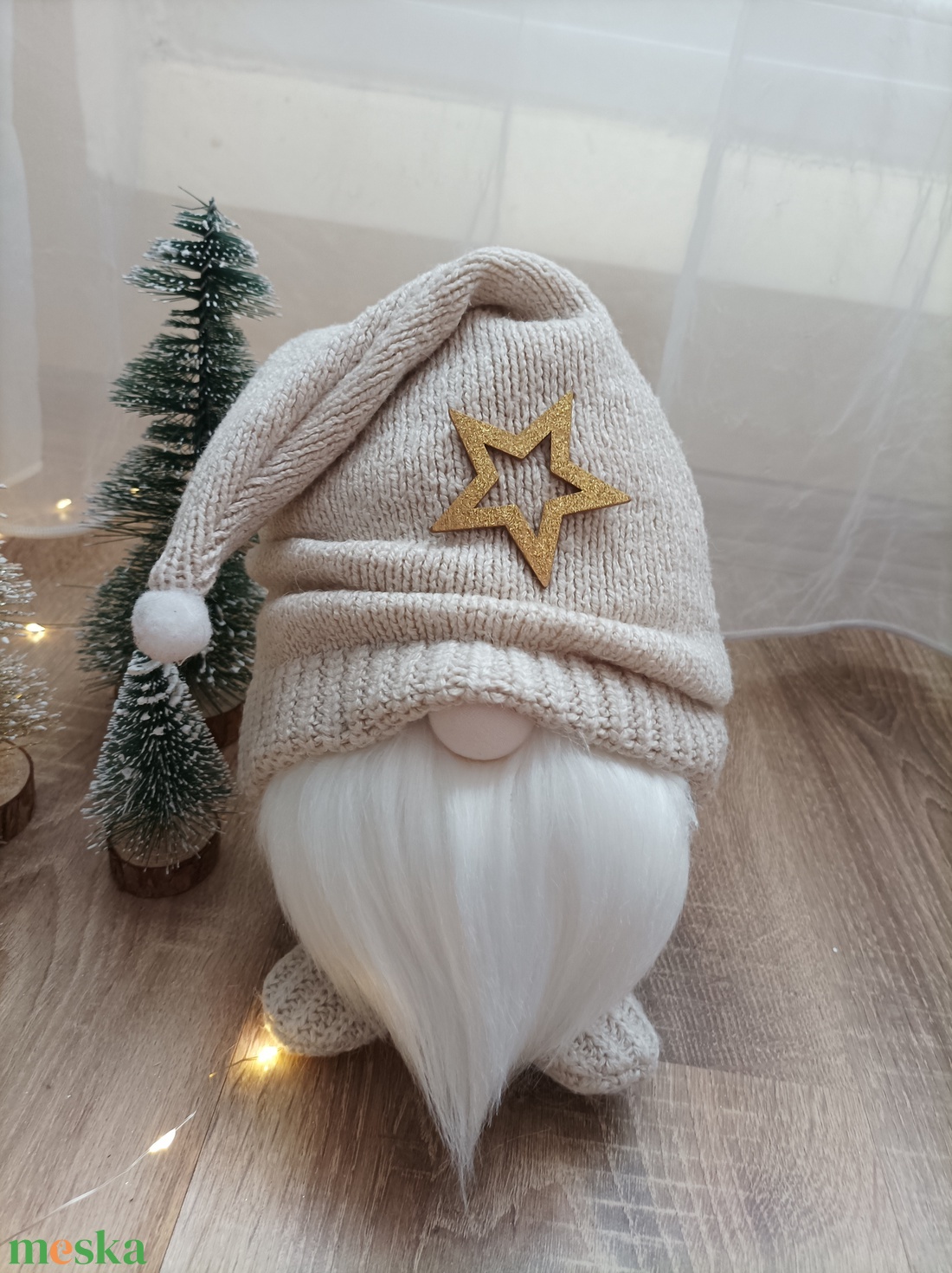 Karácsonyi manó  - karácsony - karácsonyi lakásdekoráció - karácsonyi manók, figurák - Meska.hu