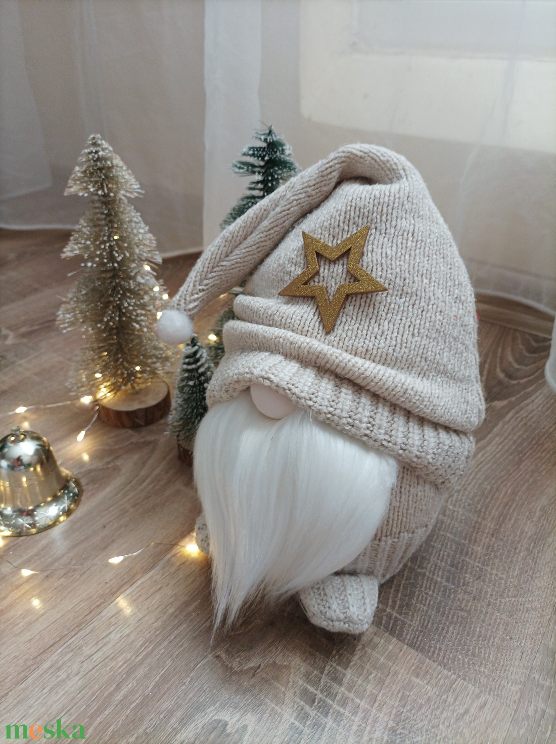 Karácsonyi manó  - karácsony - karácsonyi lakásdekoráció - karácsonyi manók, figurák - Meska.hu