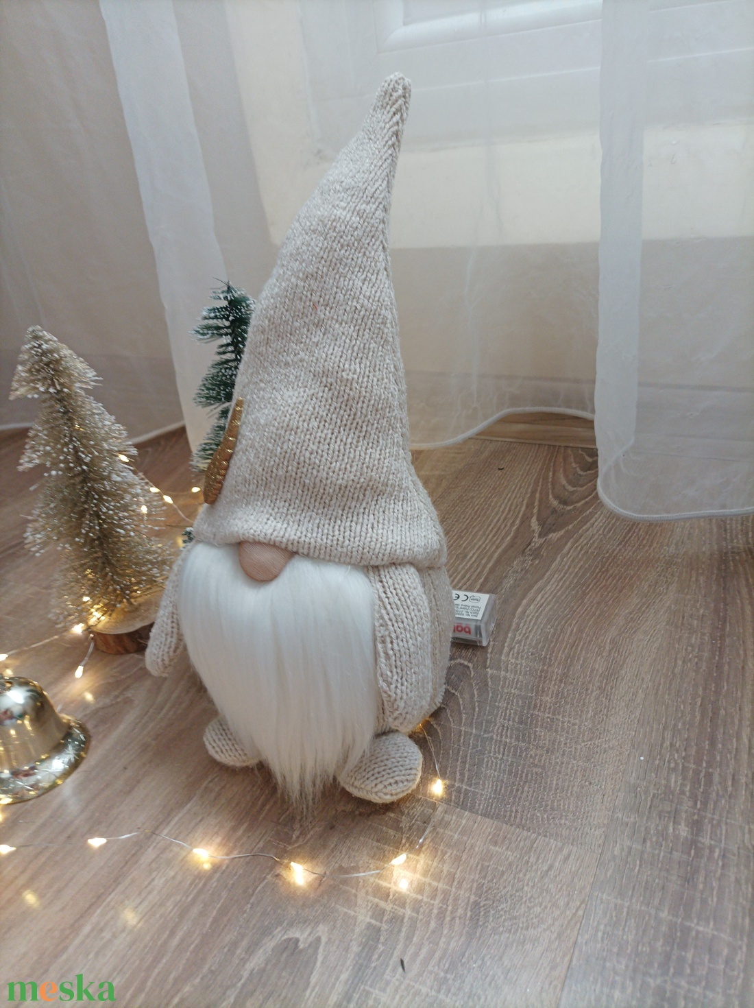 Karácsonyi manó  - karácsony - karácsonyi lakásdekoráció - karácsonyi manók, figurák - Meska.hu