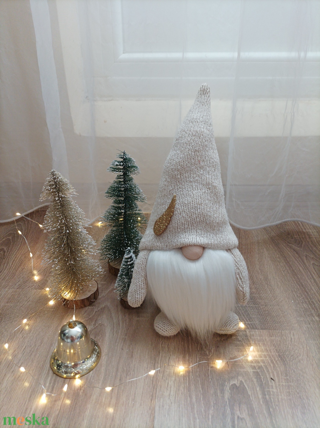 Karácsonyi manó  - karácsony - karácsonyi lakásdekoráció - karácsonyi manók, figurák - Meska.hu