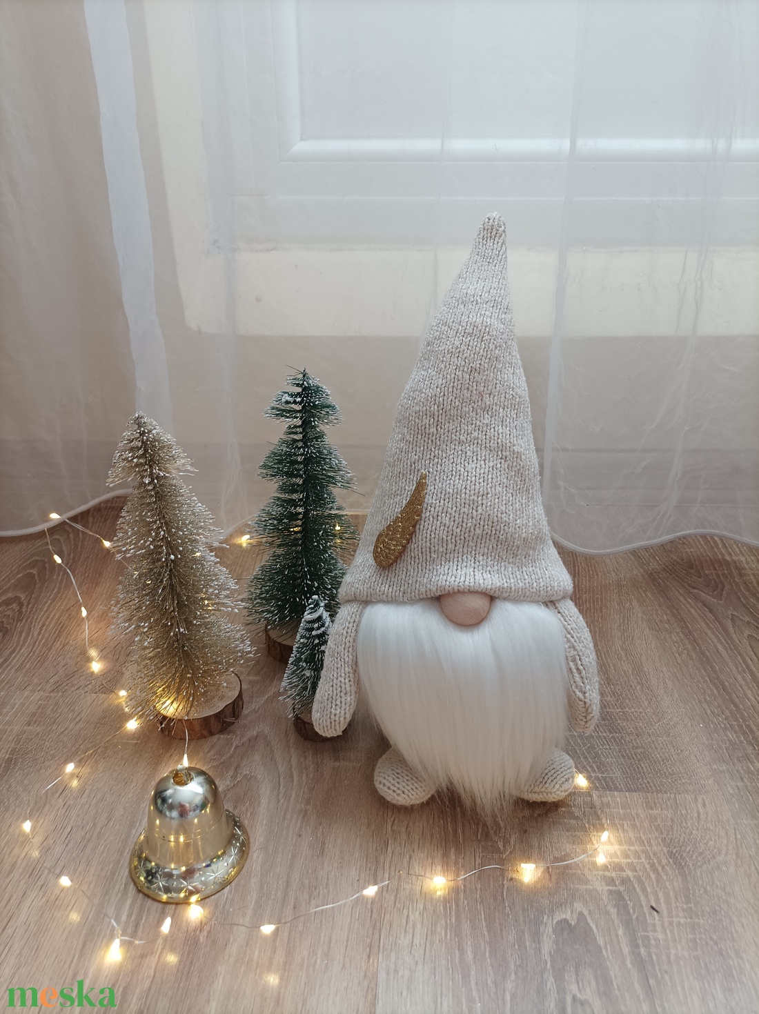 Karácsonyi manó  - karácsony - karácsonyi lakásdekoráció - karácsonyi manók, figurák - Meska.hu