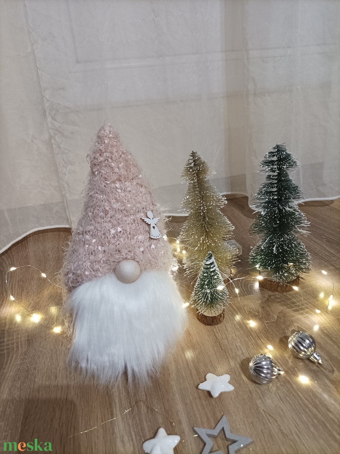 Karácsonyi manó  - karácsony - karácsonyi lakásdekoráció - karácsonyi manók, figurák - Meska.hu