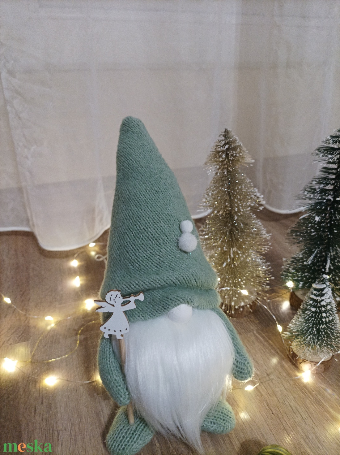 Karácsonyi manócskák - karácsony - karácsonyi lakásdekoráció - karácsonyi manók, figurák - Meska.hu