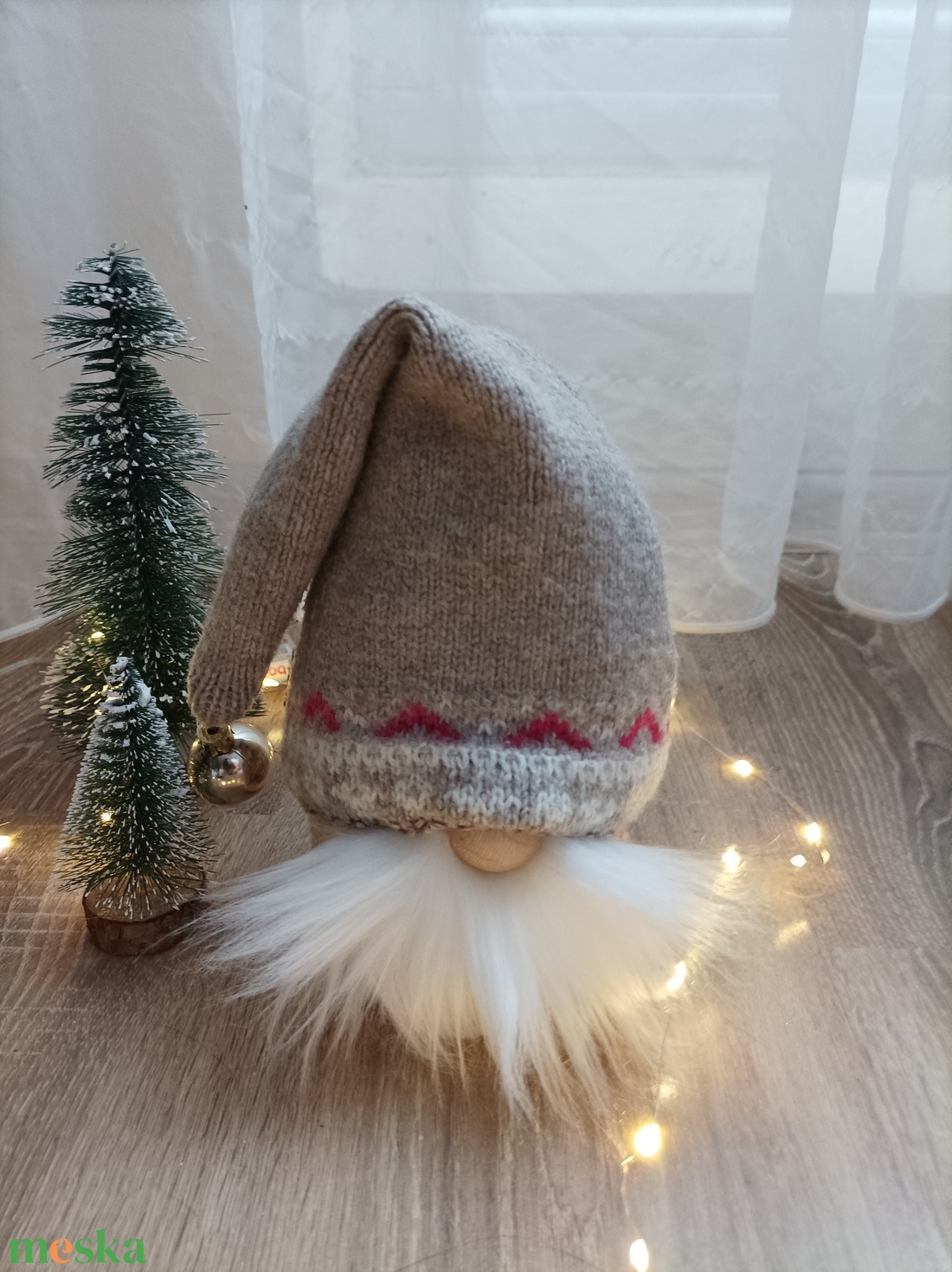 Karácsonyi manó  - karácsony - karácsonyi lakásdekoráció - karácsonyi manók, figurák - Meska.hu