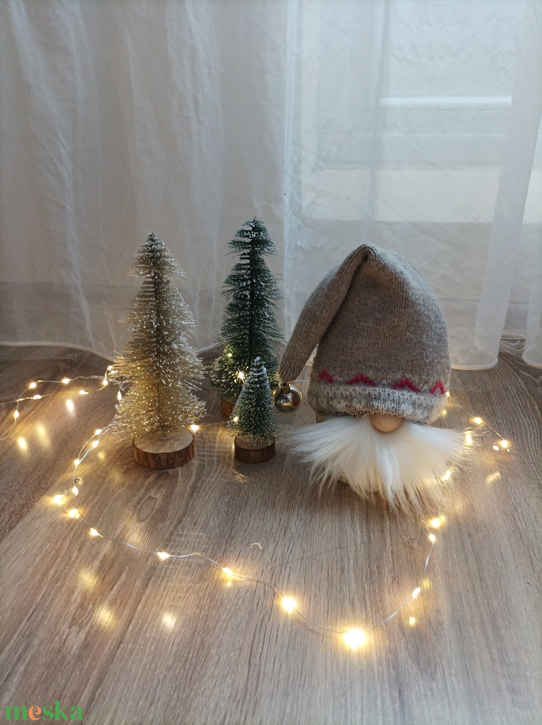 Karácsonyi manó  - karácsony - karácsonyi lakásdekoráció - karácsonyi manók, figurák - Meska.hu