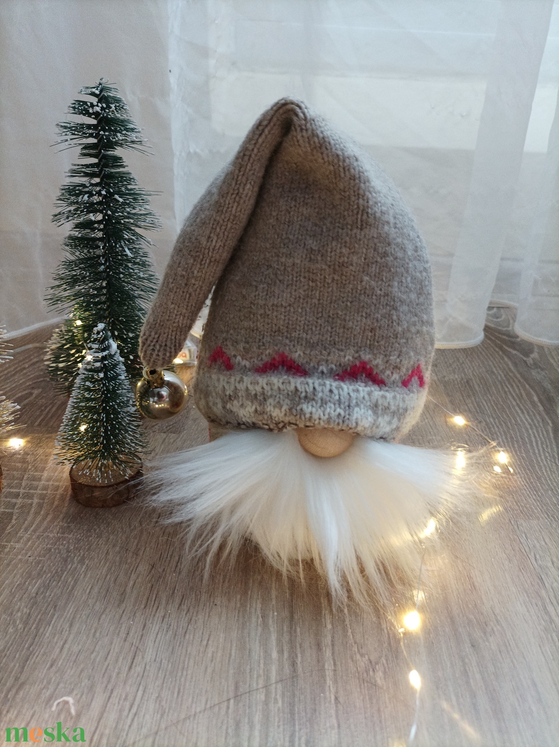 Karácsonyi manó  - karácsony - karácsonyi lakásdekoráció - karácsonyi manók, figurák - Meska.hu