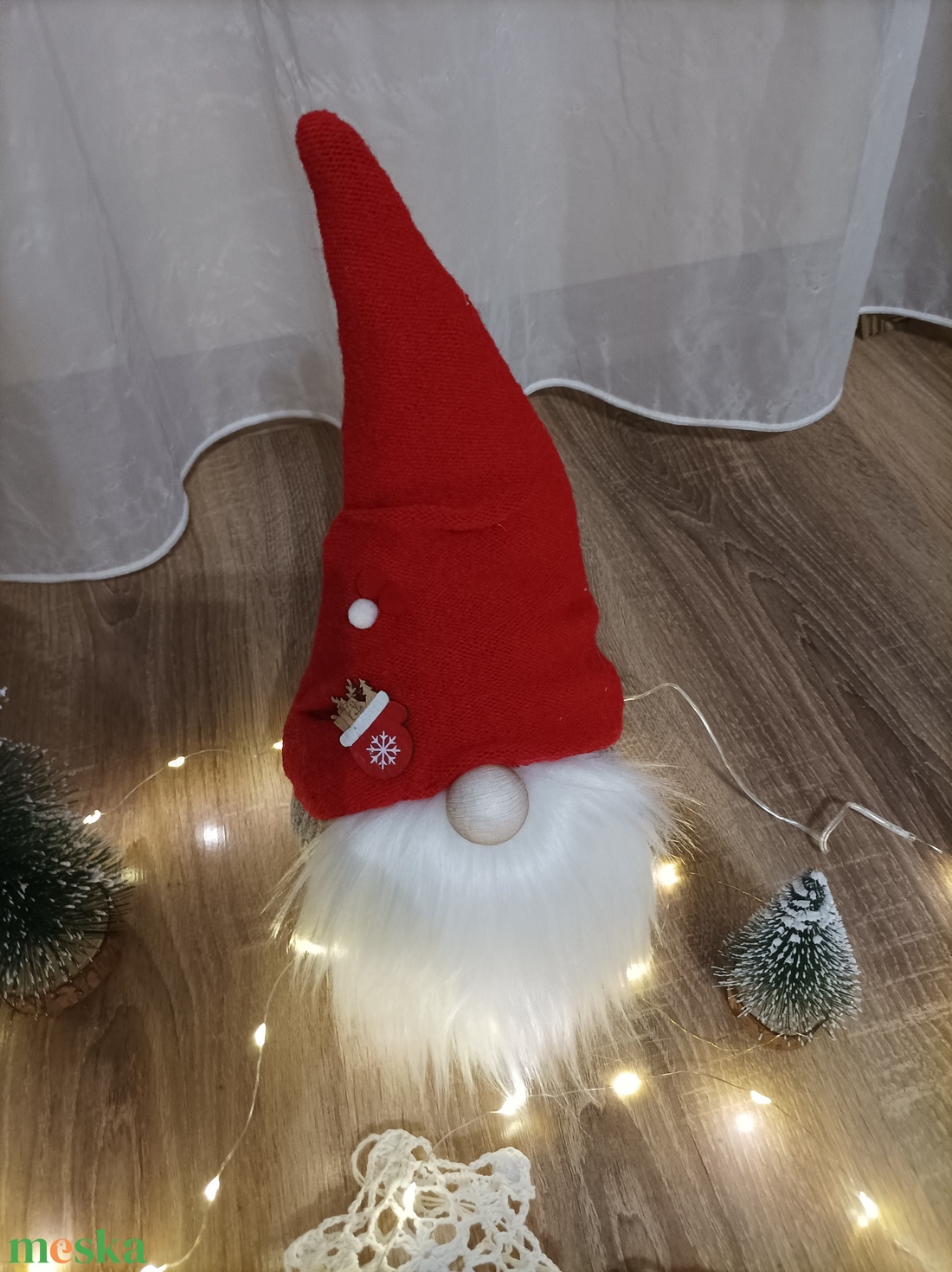 Karácsonyi manó  - karácsony - karácsonyi lakásdekoráció - karácsonyi manók, figurák - Meska.hu