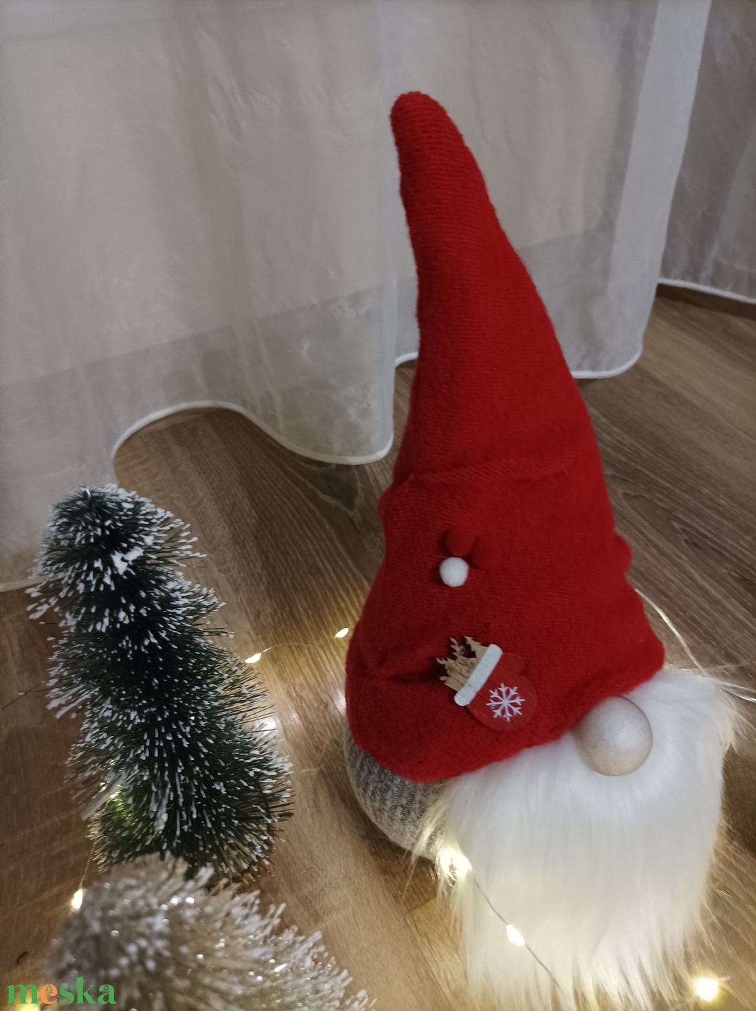 Karácsonyi manó  - karácsony - karácsonyi lakásdekoráció - karácsonyi manók, figurák - Meska.hu