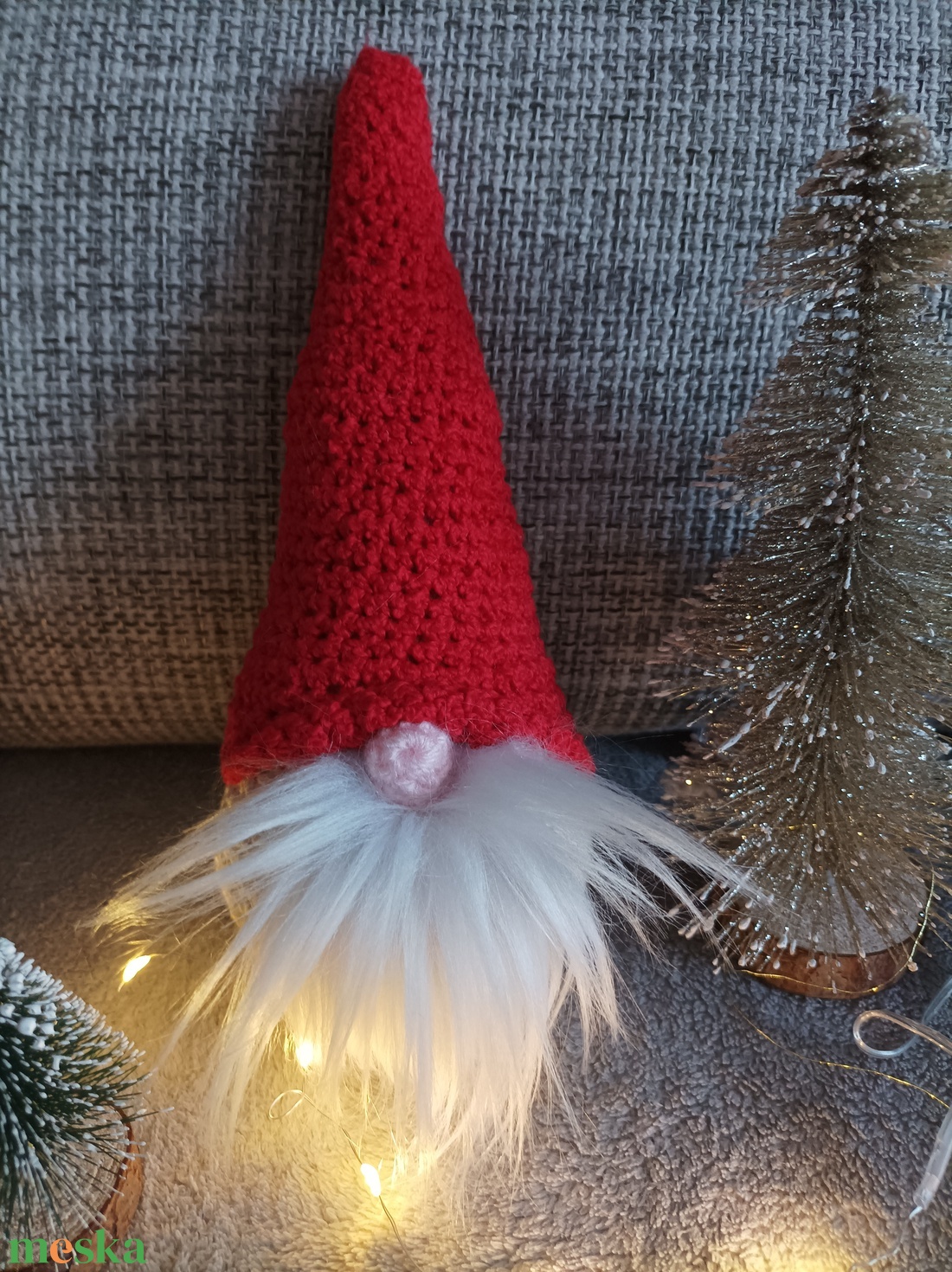 Karácsonyi manó  - karácsony - karácsonyi lakásdekoráció - karácsonyi manók, figurák - Meska.hu