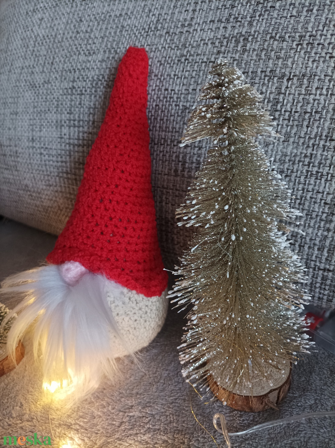 Karácsonyi manó  - karácsony - karácsonyi lakásdekoráció - karácsonyi manók, figurák - Meska.hu