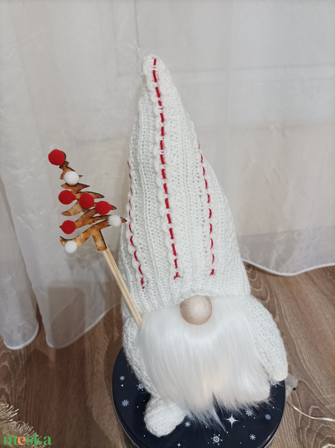 Karácsonyi manó  - karácsony - karácsonyi lakásdekoráció - karácsonyi manók, figurák - Meska.hu