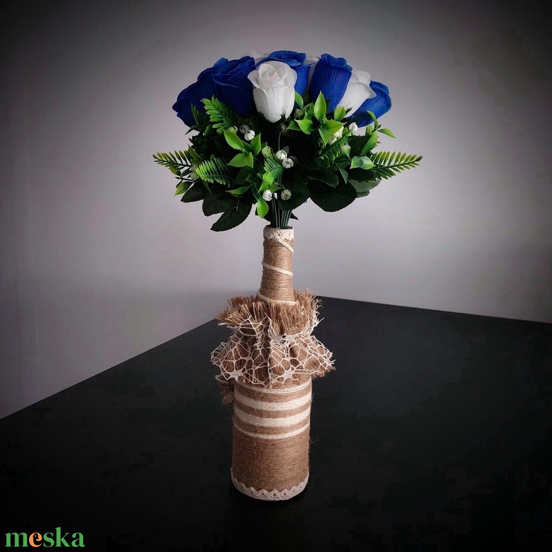Egyedi rusztikus váza laza eleganciával - otthon & életmód - dekoráció - asztal és polc dekoráció - díszüveg - Meska.hu Egyedi rusztikus váza laza eleganciával - otthon & életmód - dekoráció - asztal és polc dekoráció - díszüveg - Meska.hu