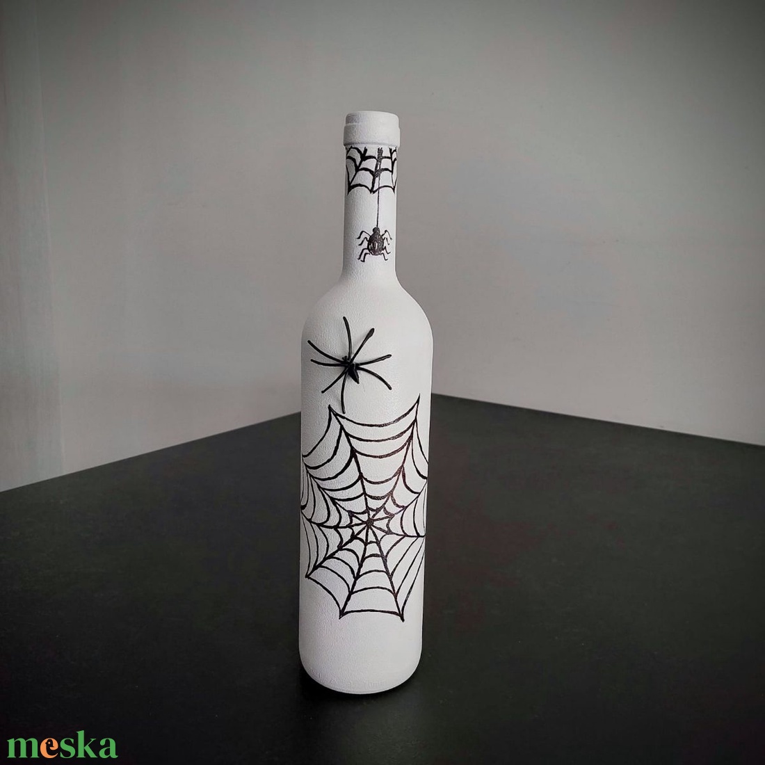 Pókos halloweeni gyertyatartó - otthon & életmód - dekoráció - halloween - halloweeni dekoráció - Meska.hu Pókos halloweeni gyertyatartó - otthon & életmód - dekoráció - halloween - halloweeni dekoráció - Meska.hu