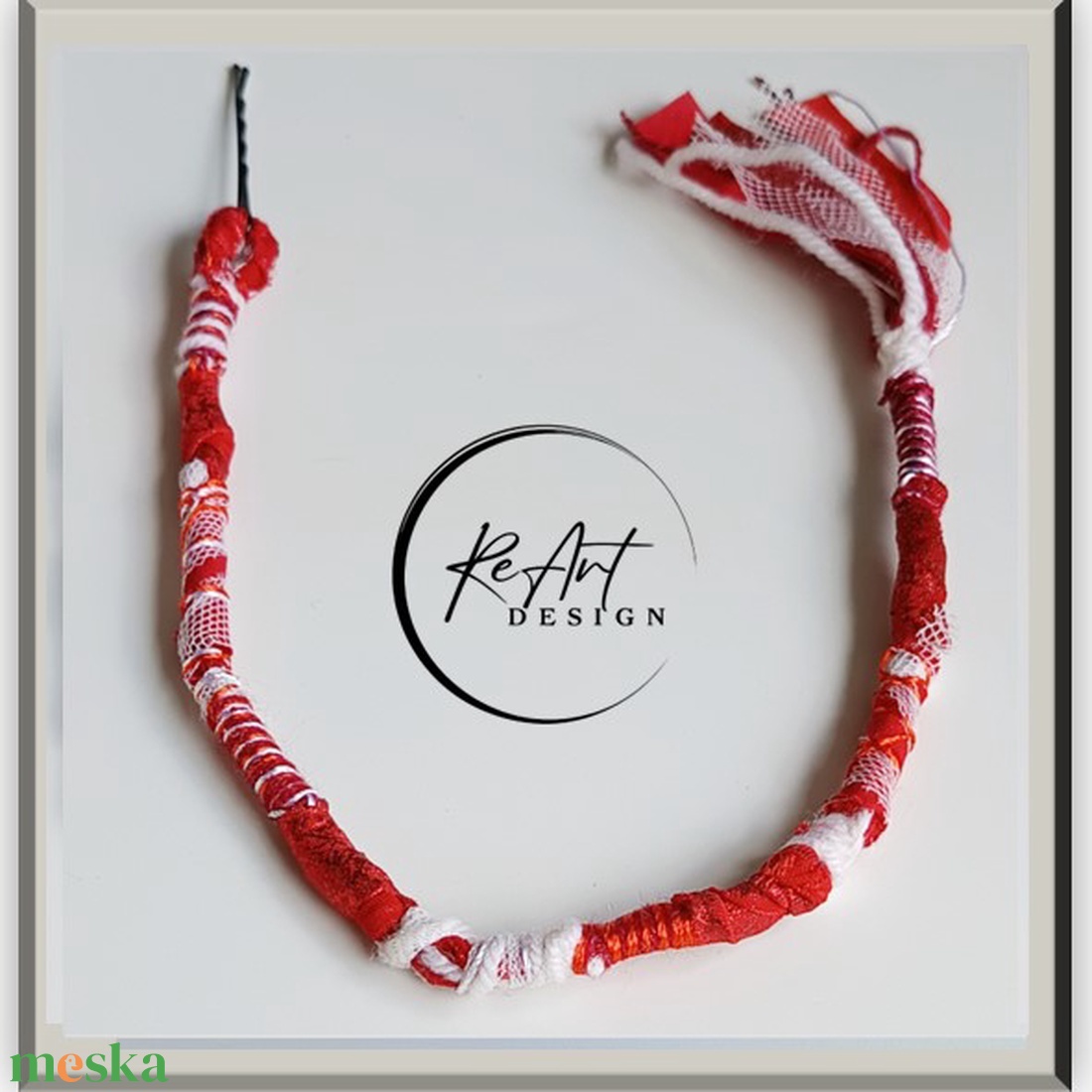 ReArt textil hajdísz Filomena - ruha & divat - hajdísz & hajcsat - hajdísz - Meska.hu