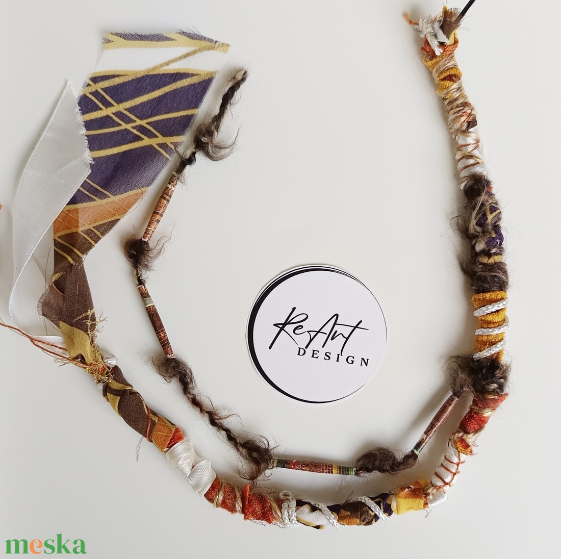 ReArt textil hajdísz Gloria - ruha & divat - hajdísz & hajcsat - hajdísz - Meska.hu