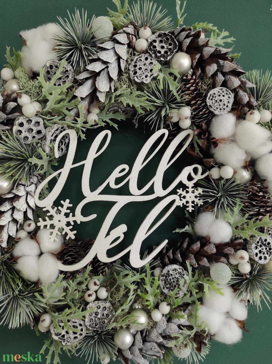 Hello Tél feliratú ajtódísz - otthon & életmód - dekoráció - ajtó- és ablak dekoráció - ajtódísz & kopogtató - Meska.hu Hello Tél feliratú ajtódísz - otthon & életmód - dekoráció - ajtó- és ablak dekoráció - ajtódísz & kopogtató - Meska.hu