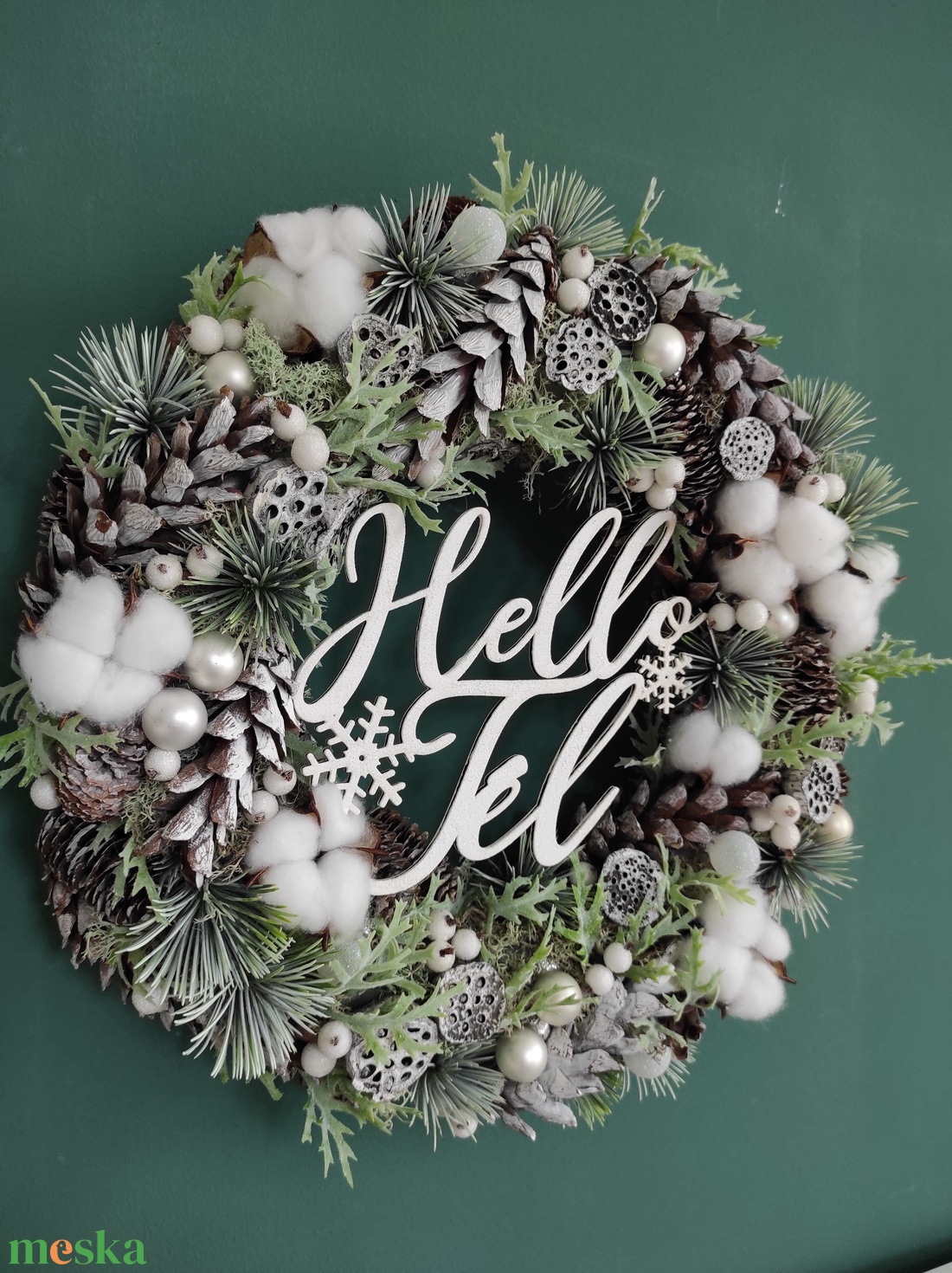 Hello Tél feliratú ajtódísz - otthon & életmód - dekoráció - ajtó- és ablak dekoráció - ajtódísz & kopogtató - Meska.hu Hello Tél feliratú ajtódísz - otthon & életmód - dekoráció - ajtó- és ablak dekoráció - ajtódísz & kopogtató - Meska.hu