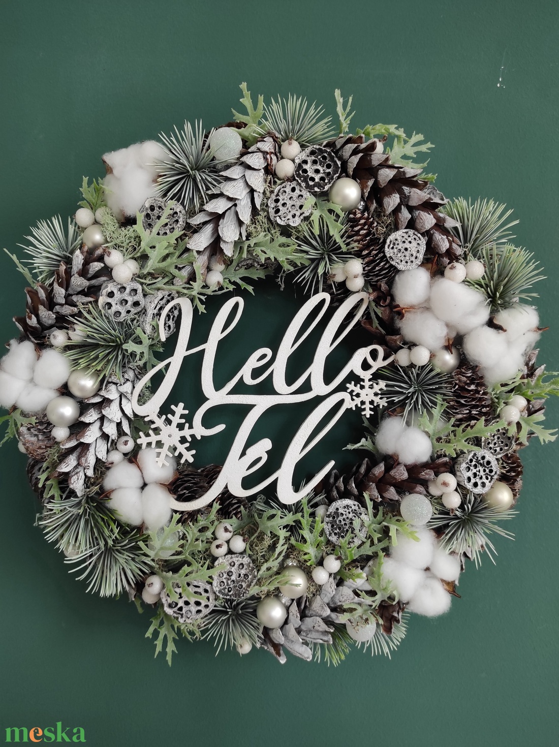 Hello Tél feliratú ajtódísz - otthon & életmód - dekoráció - ajtó- és ablak dekoráció - ajtódísz & kopogtató - Meska.hu Hello Tél feliratú ajtódísz - otthon & életmód - dekoráció - ajtó- és ablak dekoráció - ajtódísz & kopogtató - Meska.hu