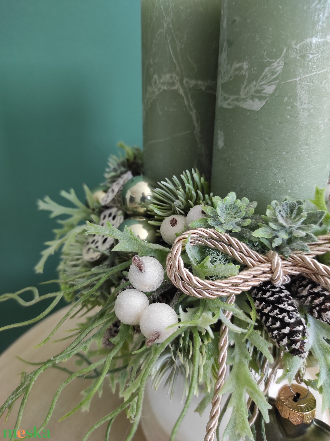 Adventi asztaldísz natúr színvilágú - karácsony - adventi díszek - adventi asztaldísz - Meska.hu Adventi asztaldísz natúr színvilágú - karácsony - adventi díszek - adventi asztaldísz - Meska.hu