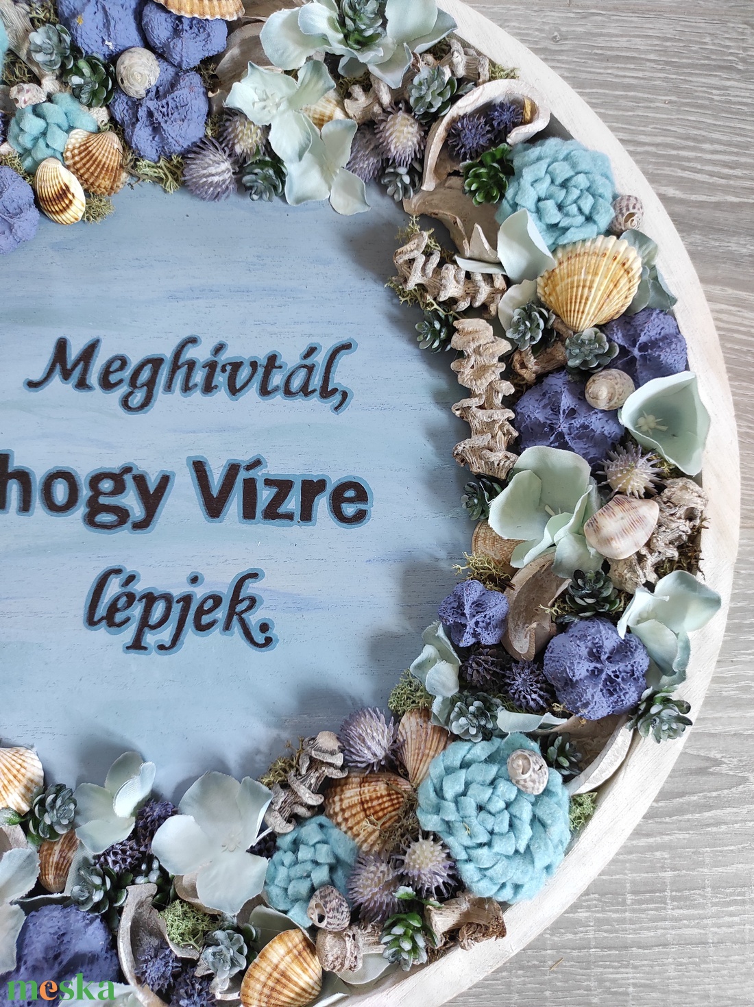 Nyári kék ajtódísz, falidísz - otthon & életmód - dekoráció - ajtó- és ablak dekoráció - ajtódísz & kopogtató - Meska.hu Nyári kék ajtódísz, falidísz - otthon & életmód - dekoráció - ajtó- és ablak dekoráció - ajtódísz & kopogtató - Meska.hu
