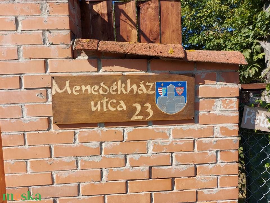 Utcatábla - otthon & életmód - Meska.hu