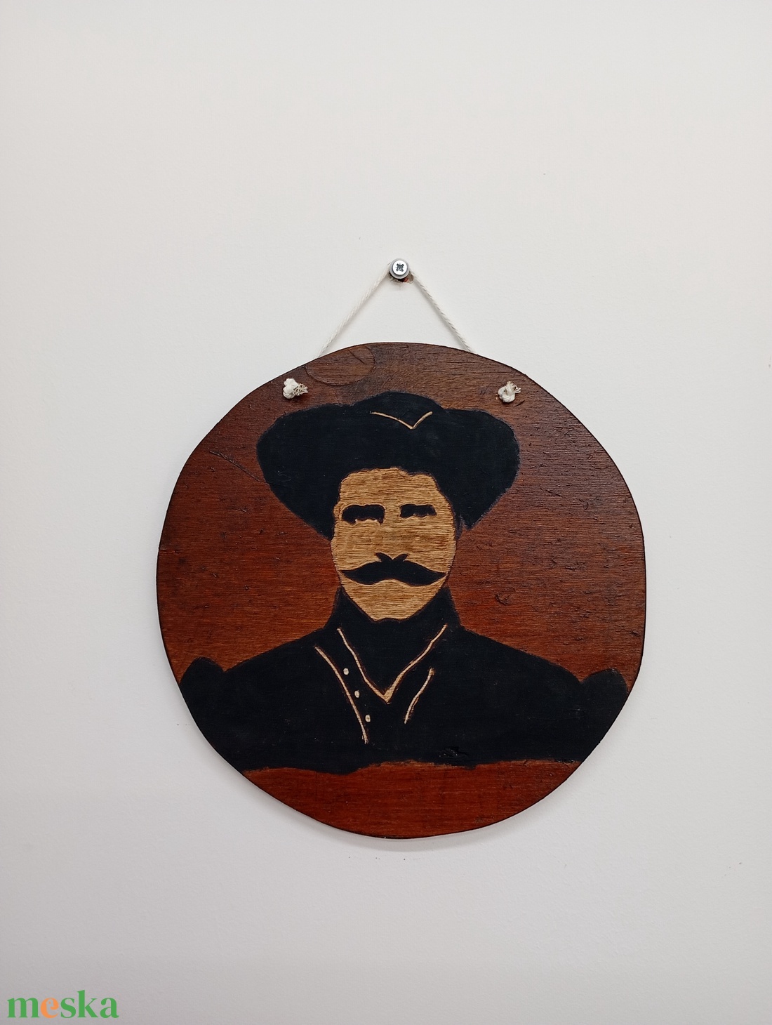 Rózsa Sándor portré - otthon & életmód - dekoráció - kép & falikép - táblakép - Meska.hu