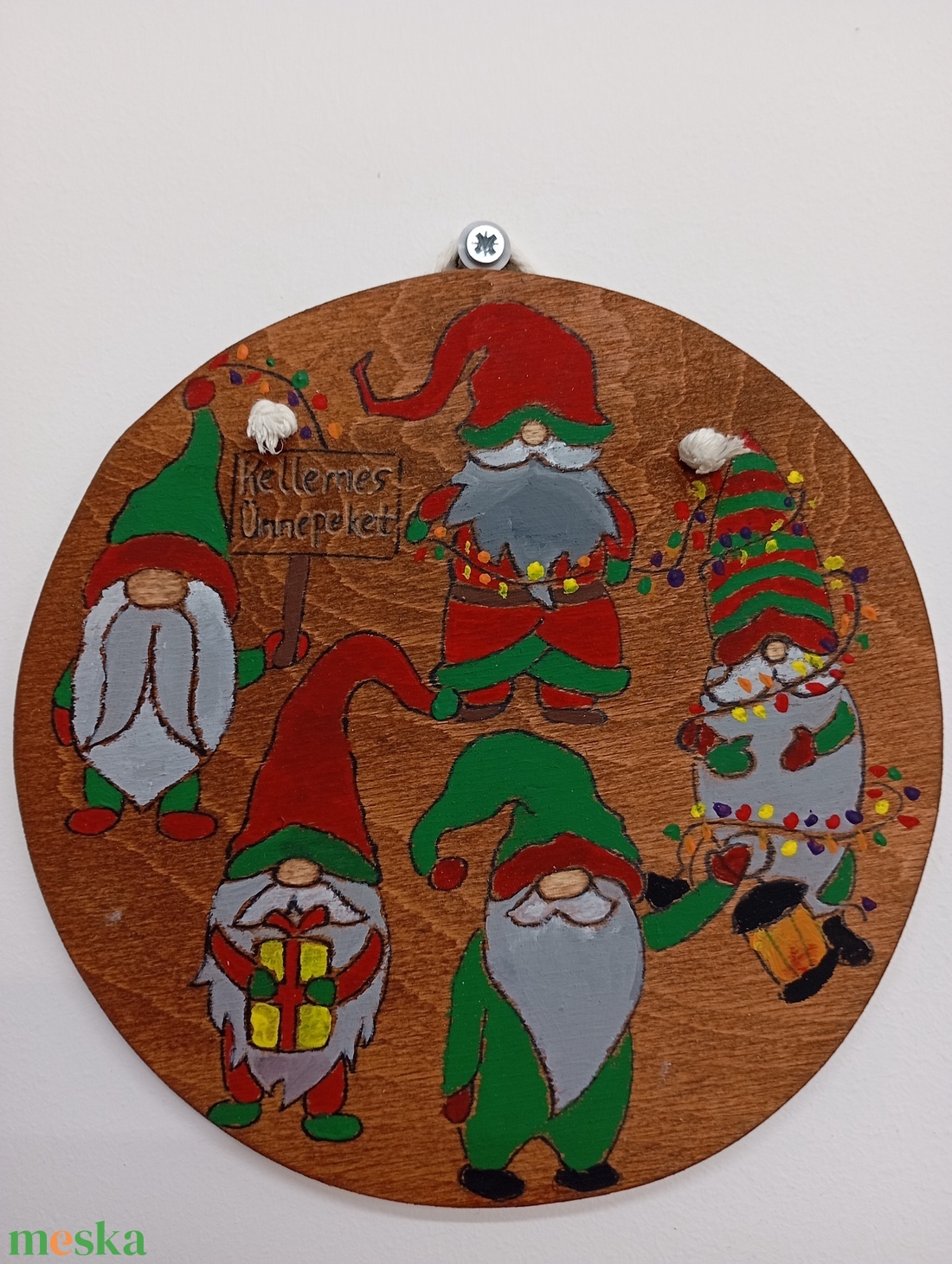 Karácsonyi manók  - karácsony - karácsonyi kültéri dekoráció - Meska.hu