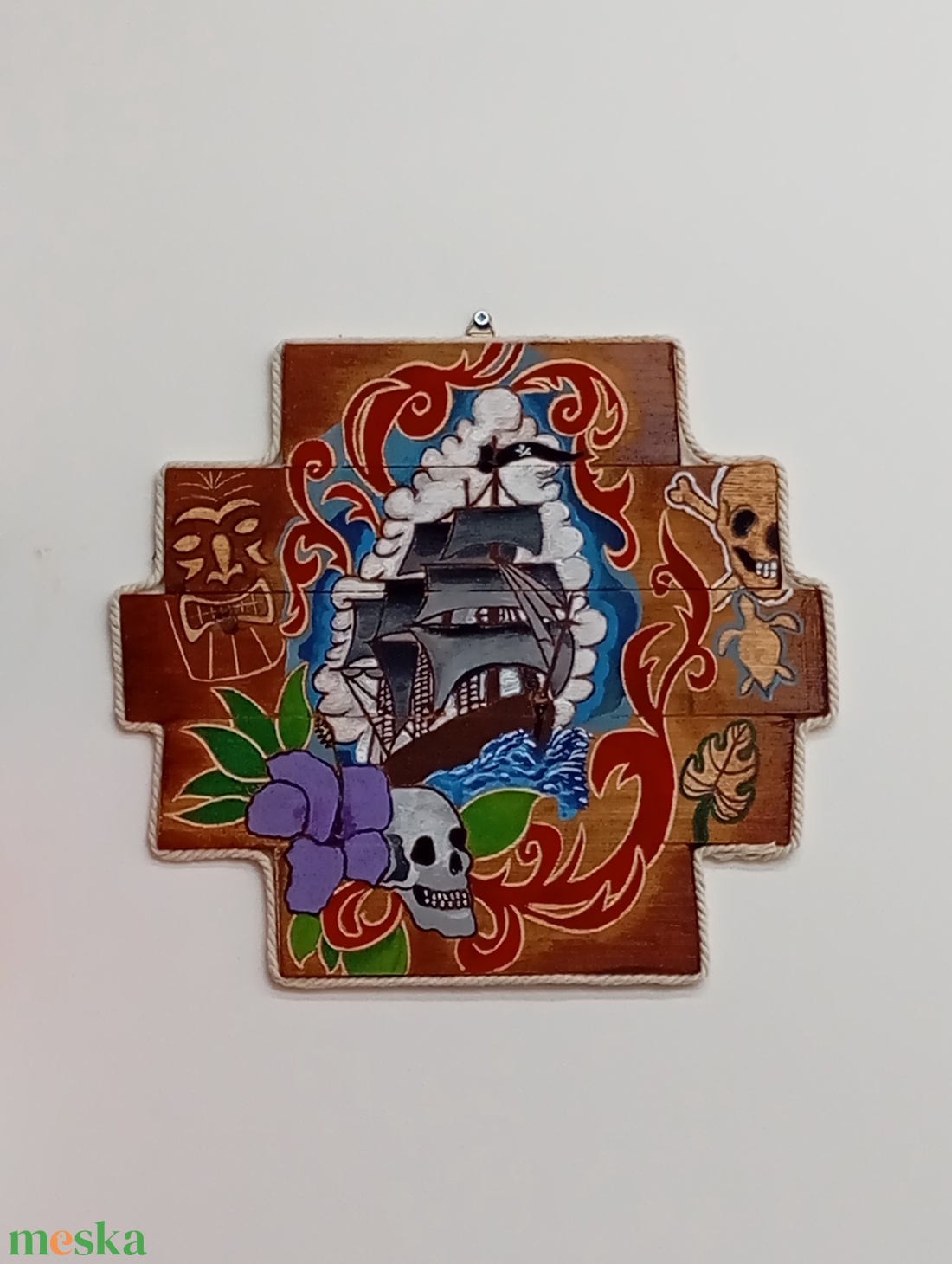 A Fekete Gyöngy falidekor - otthon & életmód - dekoráció - kép & falikép - több részes kép - Meska.hu