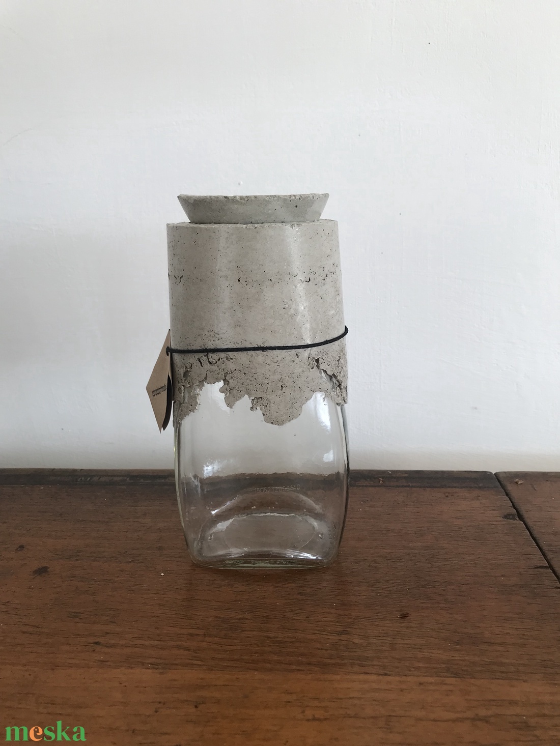 Beton-üveg tárolóedény - otthon & életmód - konyhafelszerelés, tálalás - konyhai tárolás - tea & kávé tárolás - Meska.hu Beton-üveg tárolóedény - otthon & életmód - konyhafelszerelés, tálalás - konyhai tárolás - tea & kávé tárolás - Meska.hu