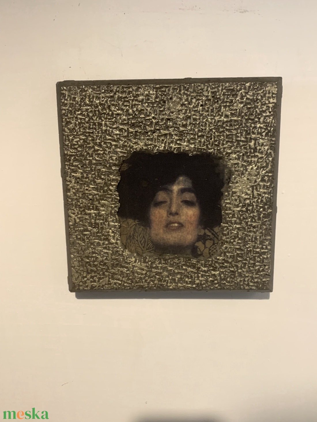 Klimt beton falikép - otthon & életmód - dekoráció - kép & falikép - 3d képek - Meska.hu