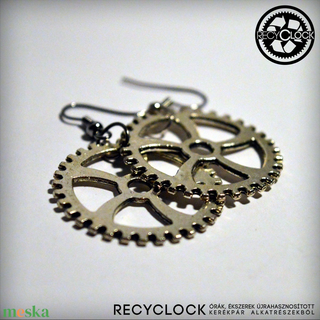 recyclock ERR-001 bringás fülbevaló - ékszer - fülbevaló - lógós kerek fülbevaló - Meska.hu recyclock ERR-001 bringás fülbevaló - ékszer - fülbevaló - lógós kerek fülbevaló - Meska.hu