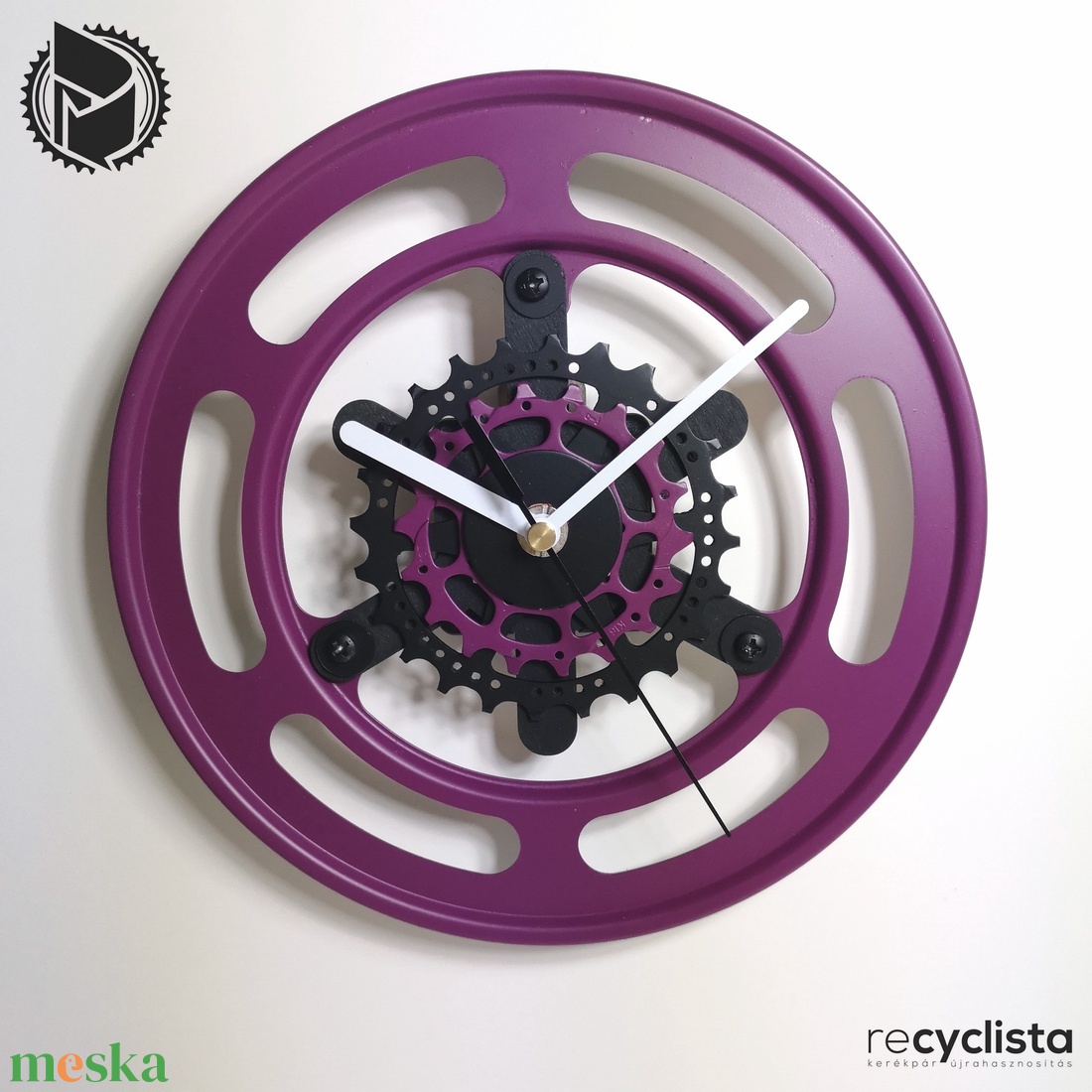 recyclock MES-007 - falióra újrahasznosított kerékpár alkatrészből - otthon & életmód - dekoráció - fali és függő dekoráció - falióra & óra - Meska.hu recyclock MES-007 - falióra újrahasznosított kerékpár alkatrészből - otthon & életmód - dekoráció - fali és függő dekoráció - falióra & óra - Meska.hu