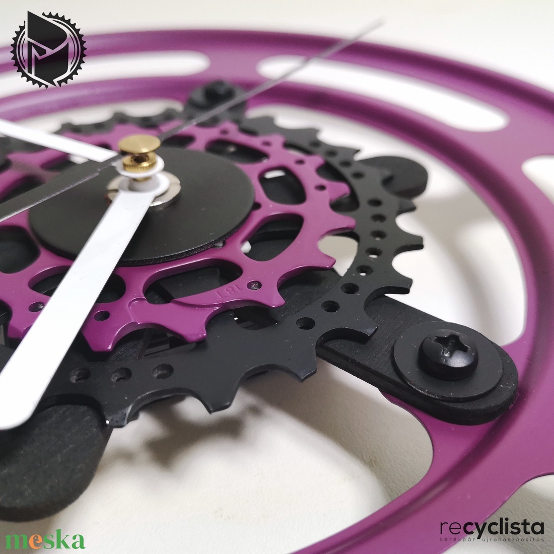 recyclock MES-007 - falióra újrahasznosított kerékpár alkatrészből - otthon & életmód - dekoráció - fali és függő dekoráció - falióra & óra - Meska.hu recyclock MES-007 - falióra újrahasznosított kerékpár alkatrészből - otthon & életmód - dekoráció - fali és függő dekoráció - falióra & óra - Meska.hu