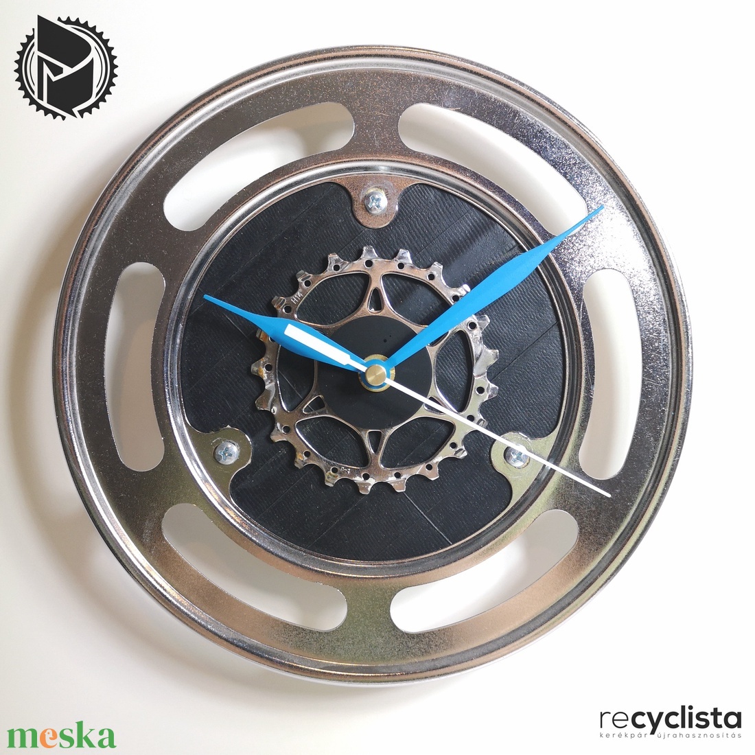 recyclock MES-031- falióra újrahasznosított kerékpár alkatrészből - otthon & életmód - dekoráció - fali és függő dekoráció - falióra & óra - Meska.hu recyclock MES-031- falióra újrahasznosított kerékpár alkatrészből - otthon & életmód - dekoráció - fali és függő dekoráció - falióra & óra - Meska.hu