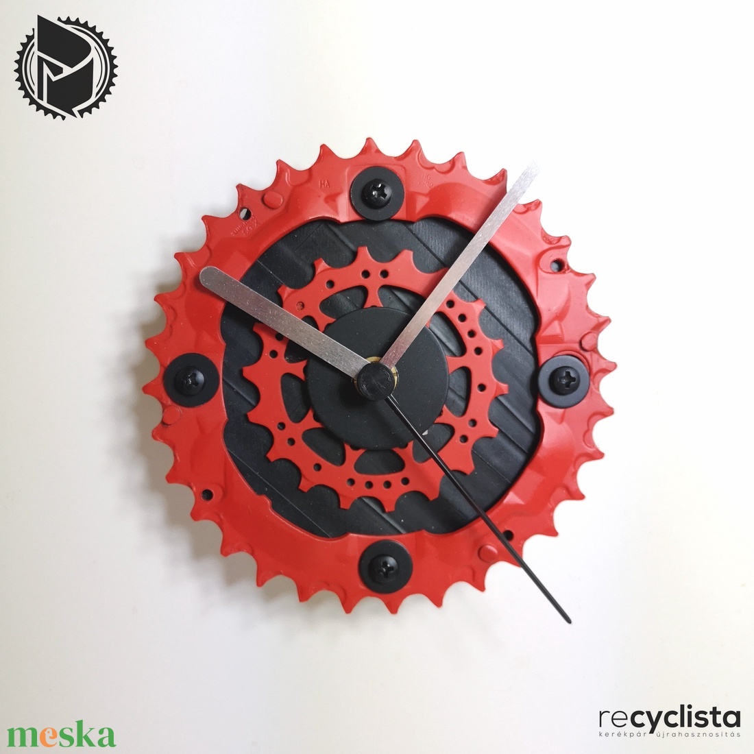 recyclock MES-S-002 - falióra újrahasznosított kerékpár alkatrészből - otthon & életmód - dekoráció - fali és függő dekoráció - falióra & óra - Meska.hu recyclock MES-S-002 - falióra újrahasznosított kerékpár alkatrészből - otthon & életmód - dekoráció - fali és függő dekoráció - falióra & óra - Meska.hu