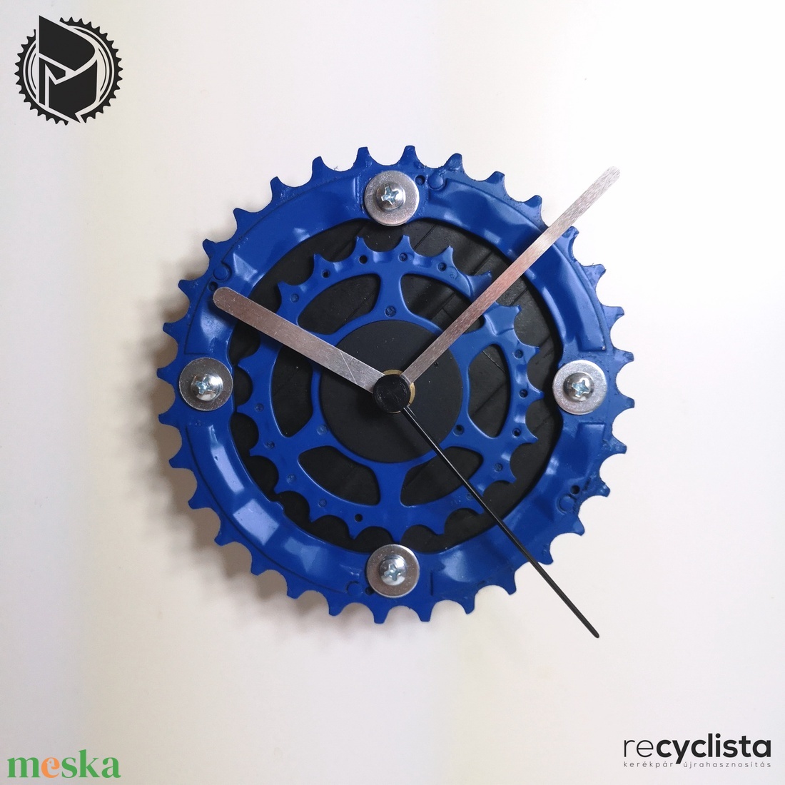 recyclock MES-S-006 - falióra újrahasznosított kerékpár alkatrészből - otthon & életmód - dekoráció - fali és függő dekoráció - falióra & óra - Meska.hu recyclock MES-S-006 - falióra újrahasznosított kerékpár alkatrészből - otthon & életmód - dekoráció - fali és függő dekoráció - falióra & óra - Meska.hu