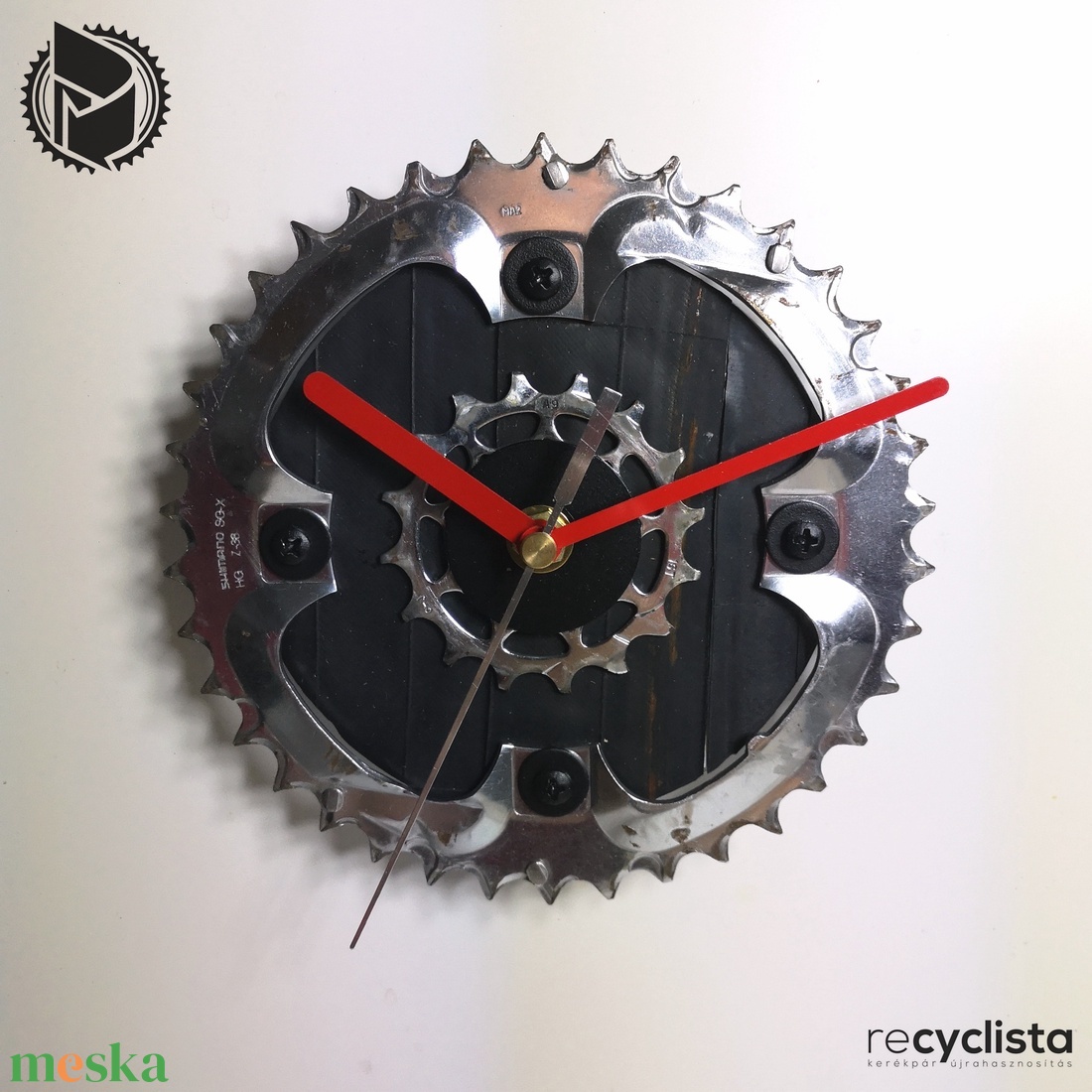 recyclock MES-S-028 - falióra újrahasznosított kerékpár alkatrészből - otthon & életmód - dekoráció - fali és függő dekoráció - falióra & óra - Meska.hu recyclock MES-S-028 - falióra újrahasznosított kerékpár alkatrészből - otthon & életmód - dekoráció - fali és függő dekoráció - falióra & óra - Meska.hu
