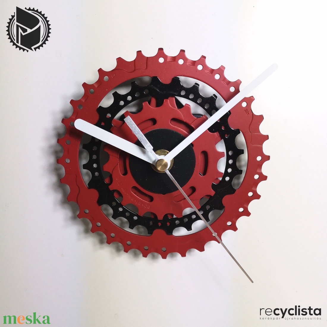recyclock MES-S-029 - falióra újrahasznosított kerékpár alkatrészből - otthon & életmód - dekoráció - fali és függő dekoráció - falióra & óra - Meska.hu recyclock MES-S-029 - falióra újrahasznosított kerékpár alkatrészből - otthon & életmód - dekoráció - fali és függő dekoráció - falióra & óra - Meska.hu