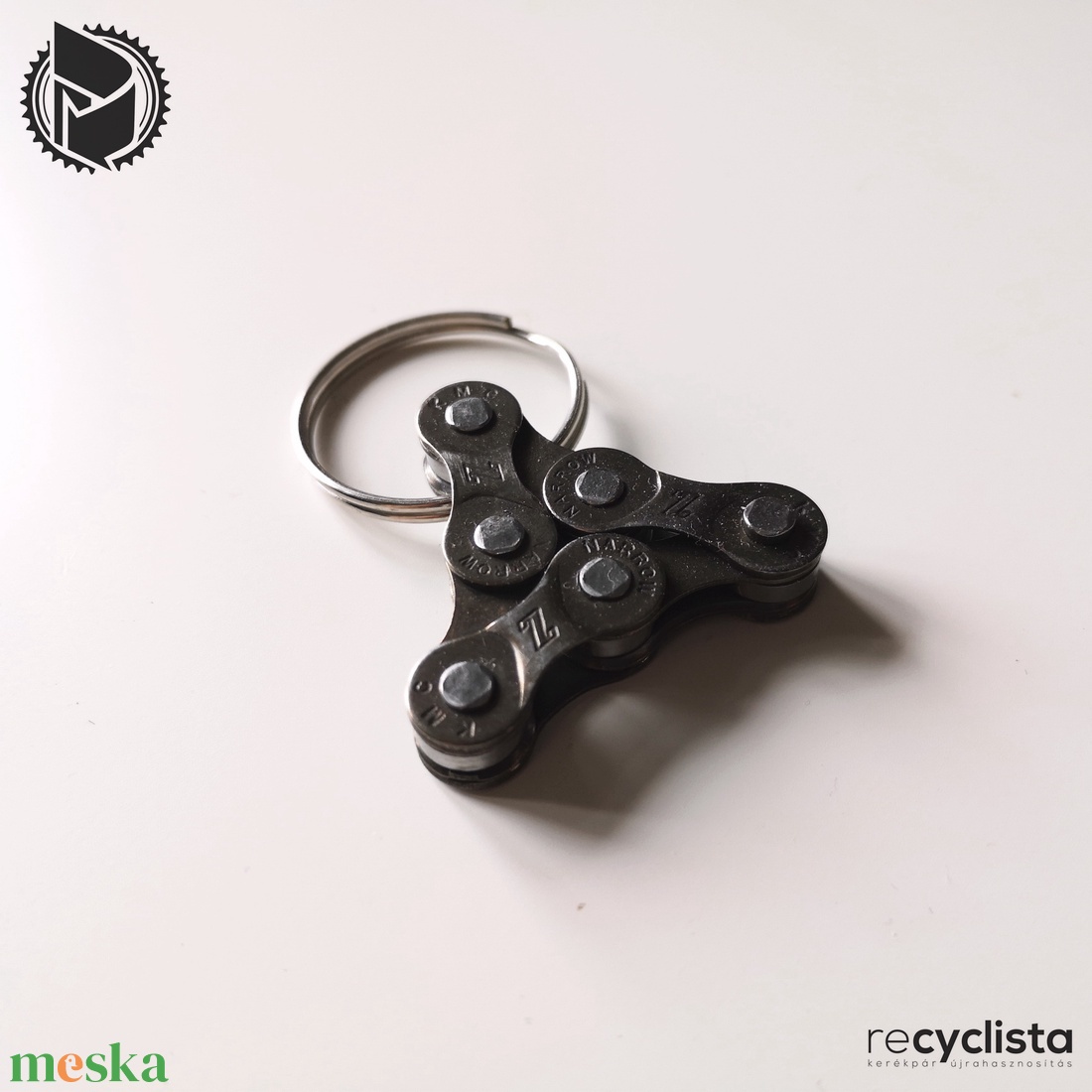recyclista CH-03 kulcstartó kerékpárláncból - ékszer - fülbevaló - lógó fülbevaló - Meska.hu recyclista CH-03 kulcstartó kerékpárláncból - ékszer - fülbevaló - lógó fülbevaló - Meska.hu