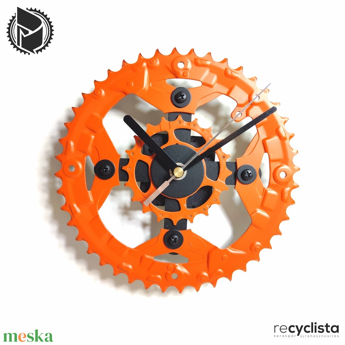 recyclock MES-041 - falióra újrahasznosított kerékpár alkatrészekből - otthon & életmód - dekoráció - fali és függő dekoráció - falióra & óra - Meska.hu recyclock MES-041 - falióra újrahasznosított kerékpár alkatrészekből - otthon & életmód - dekoráció - fali és függő dekoráció - falióra & óra - Meska.hu