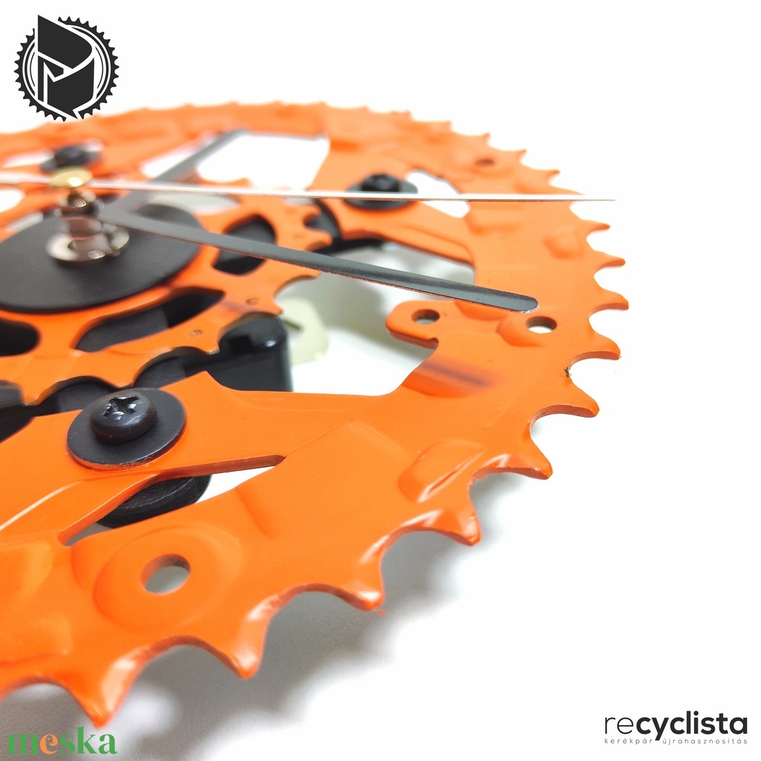 recyclock MES-041 - falióra újrahasznosított kerékpár alkatrészekből - otthon & életmód - dekoráció - fali és függő dekoráció - falióra & óra - Meska.hu recyclock MES-041 - falióra újrahasznosított kerékpár alkatrészekből - otthon & életmód - dekoráció - fali és függő dekoráció - falióra & óra - Meska.hu