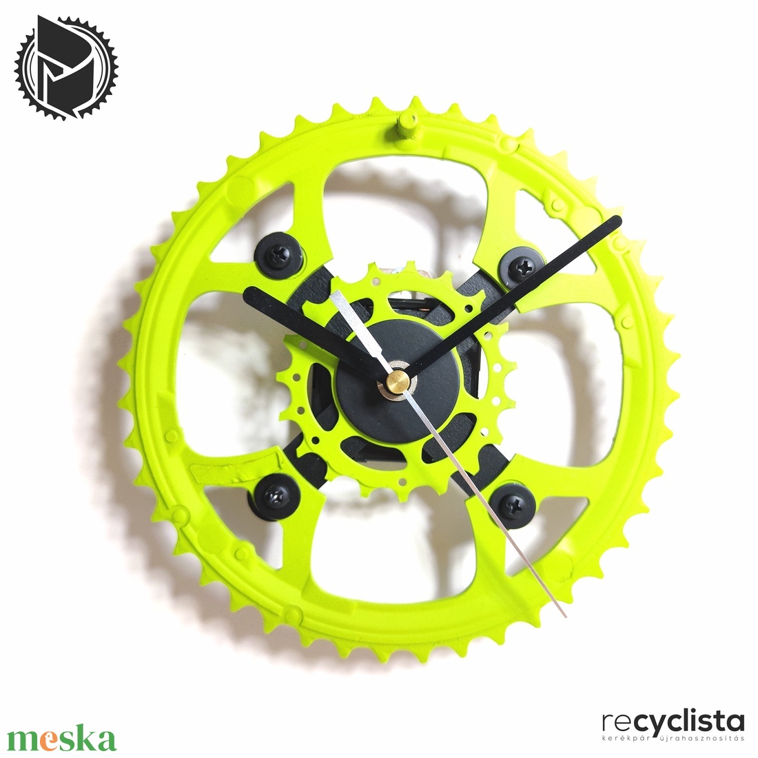 recyclock MES-043 - falióra újrahasznosított kerékpár alkatrészekből - méregzöld - otthon & életmód - dekoráció - fali és függő dekoráció - falióra & óra - Meska.hu recyclock MES-043 - falióra újrahasznosított kerékpár alkatrészekből - méregzöld - otthon & életmód - dekoráció - fali és függő dekoráció - falióra & óra - Meska.hu