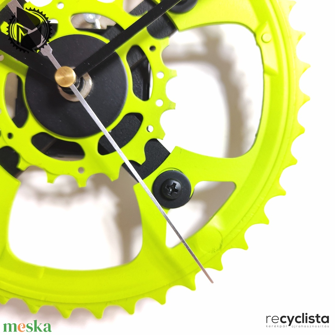recyclock MES-043 - falióra újrahasznosított kerékpár alkatrészekből - méregzöld - otthon & életmód - dekoráció - fali és függő dekoráció - falióra & óra - Meska.hu recyclock MES-043 - falióra újrahasznosított kerékpár alkatrészekből - méregzöld - otthon & életmód - dekoráció - fali és függő dekoráció - falióra & óra - Meska.hu