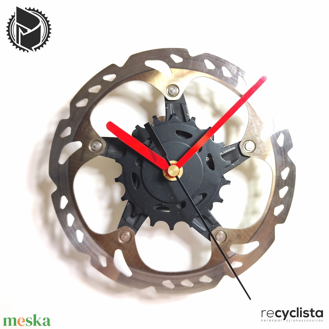 recyclock MES-046 - falióra újrahasznosított kerékpár alkatrészekből - féktárcsa - otthon & életmód - dekoráció - fali és függő dekoráció - falióra & óra - Meska.hu recyclock MES-046 - falióra újrahasznosított kerékpár alkatrészekből - féktárcsa - otthon & életmód - dekoráció - fali és függő dekoráció - falióra & óra - Meska.hu