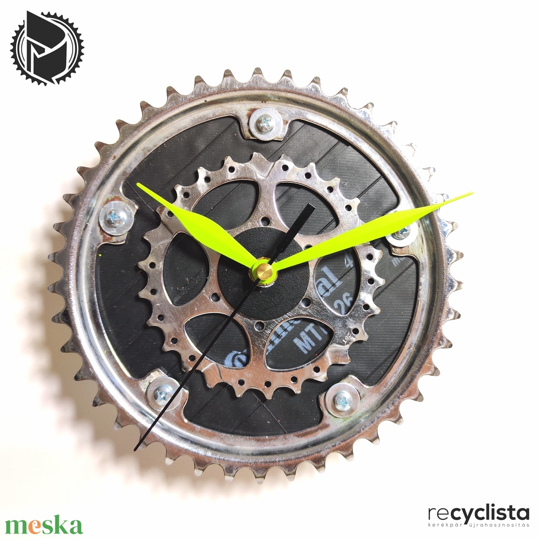 recyclock MES-050 - falióra újrahasznosított kerékpár alkatrészekből - otthon & életmód - dekoráció - fali és függő dekoráció - falióra & óra - Meska.hu recyclock MES-050 - falióra újrahasznosított kerékpár alkatrészekből - otthon & életmód - dekoráció - fali és függő dekoráció - falióra & óra - Meska.hu