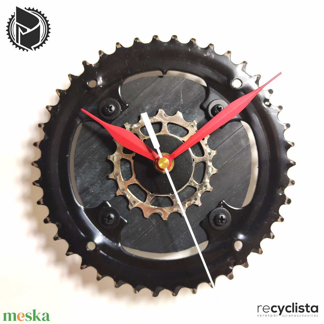 recyclock MES-058 - falióra újrahasznosított kerékpár alkatrészekből - otthon & életmód - dekoráció - fali és függő dekoráció - falióra & óra - Meska.hu recyclock MES-058 - falióra újrahasznosított kerékpár alkatrészekből - otthon & életmód - dekoráció - fali és függő dekoráció - falióra & óra - Meska.hu